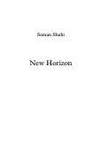 Cover page: New Horizon