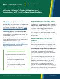 Cover page of Aligning California’s Plastic Mitigation Fund Investments with Fossil Fuel and Health Realities