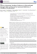 Cover page: Effects of Spermine Synthase Deficiency in Mesenchymal Stromal Cells Are Rescued by Upstream Inhibition of Ornithine Decarboxylase.