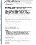 Cover page: Larotrectinib for paediatric solid tumours harbouring NTRK gene fusions: phase 1 results from a multicentre, open-label, phase 1/2 study