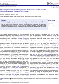 Cover page: The complete mitochondrial genome of the dusky-footed woodrat(Neotoma fuscipes) (Rodentia, Cricetidae)