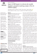 Cover page: Impact of EMS bypass to endovascular capable hospitals: geospatial modeling analysis of the US STRATIS registry.