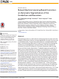 Cover page: Robust Machine Learning-Based Correction on Automatic Segmentation of the Cerebellum and Brainstem