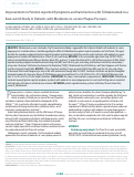 Cover page: Improvement in Patient-reported Symptoms and Satisfaction with Tildrakizumab in a Real-world Study in Patients with Moderate-to-severe Plaque Psoriasis.