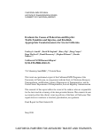 Cover page: Evaluate the Causes of Pedestrian and Bicyclist Traffic Fatalities and Injuries, and Establish Appropriate Countermeasures for Use in California