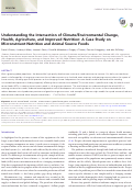 Cover page: Understanding the Intersection of Climate/Environmental Change, Health, Agriculture, and Improved Nutrition: A Case Study on Micronutrient Nutrition and Animal Source Foods