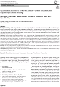 Cover page: Quantitative assessment of the troCarWash™ system for automated laparoscopic camera cleaning.