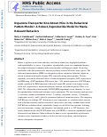 Cover page: Dopamine transporter knockdown mice in the behavioral pattern monitor: A robust, reproducible model for mania-relevant behaviors