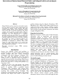 Cover page: Interaction of Instructional Material Order and Subgoal Labels on Learning in
Programming