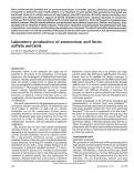 Cover page: Laboratory production of ammonium and ferric sulfate aerosols