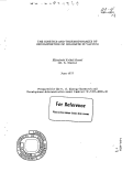 Cover page: THE KINETICS AND THERMODYNAMICS OF DECOMPOSITION OF DOLOMITE IN VACUUM