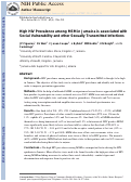 Cover page: High HIV prevalence among men who have sex with men in Jamaica is associated with social vulnerability and other sexually transmitted infections.