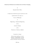 Cover page: Cloud-based Methods and Architectures for Robot Grasping