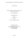 Cover page: Measuring Drinking Water Affordability and Sustainability