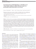 Cover page: Overexpression of GSK3-like Kinase 5 (OsGSK5) in rice (Oryza sativa) enhances salinity tolerance in part via preferential carbon allocation to root starch