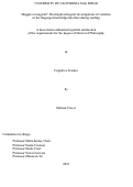 Cover page: Muggle or magical?: Electrophysiological investigations of variation in the language-knowledge interface during reading