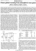 Cover page: Future global warming from atmospheric trace gases