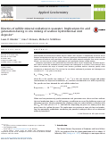 Cover page: Kinetics of sulfide mineral oxidation in seawater: Implications for acid generation during in situ mining of seafloor hydrothermal vent deposits