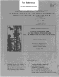 Cover page: EFFECTS OF SAMPLE SIZE ON THE STRESS-PERMEABILITY RELATIONSHIP FOR NATURAL FRACTURES