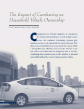Cover page: The Impact of Carsharing on Household Vehicle Ownership