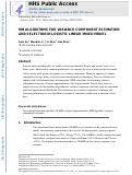 Cover page: MM ALGORITHMS FOR VARIANCE COMPONENT ESTIMATION AND SELECTION IN LOGISTIC LINEAR MIXED MODEL.