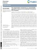 Cover page: The sequestration mechanism as a generalizable approach to improve the sensitivity of biosensors and bioassays