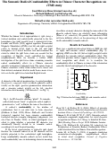 Cover page: The Semantic Radical Combinability Effects in Chinese Character Recognition: An rTMS Study