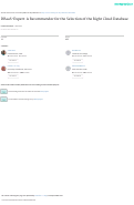 Cover page: DBaaS-Expert: A Recommender for the Selection of the Right Cloud Database