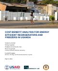 Cover page: COST-BENEFIT ANALYSIS FOR ENERGY EFFICIENT REGRIGERATORS AND FREEZERS IN UGANDA