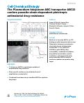 Cover page: The Plasmodium falciparum ABC transporter ABCI3 confers parasite strain-dependent pleiotropic antimalarial drug resistance.