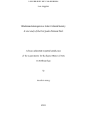 Cover page: Wilderness Ideologies in a Settler Colonial Society: A case study of the Everglades National Park