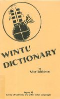 Cover page: Wintu Dictionary