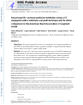 Cover page: Vessel-specific coronary perfusion territories using a CT angiogram with a minimum cost path technique and its direct comparison to the American Heart Association 17-segment model