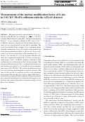 Cover page: Measurement of the nuclear modification factor of b-jets in 5.02 TeV Pb+Pb collisions with the ATLAS detector