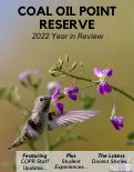 Cover page: Coal Oil Point Reserve Annual Newsletter 2022