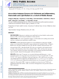 Cover page: Association between gaseous air pollutants and inflammatory, hemostatic and lipid markers in a cohort of midlife women