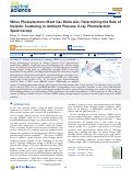 Cover page: When Photoelectrons Meet Gas Molecules: Determining the Role of Inelastic Scattering in Ambient Pressure X-ray Photoelectron Spectroscopy.