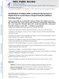 Cover page: Identification of Patients With Localized Ewing Sarcoma at Higher Risk for Local Failure: A Report From the Children's Oncology Group