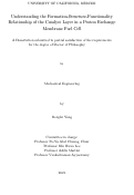 Cover page: Understanding the Formation-Structure-Functionality Relationship of the Catalyst Layer in a Proton Exchange Membrane Fuel Cell