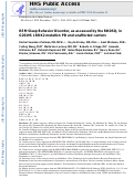 Cover page: REM sleep behavior disorder, as assessed by questionnaire, in G2019S LRRK2 mutation PD and carriers