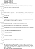 Cover page: Acute West Nile Virus Meningoencephalitis Diagnosed Via Metagenomic Deep Sequencing of Cerebrospinal Fluid in a Renal Transplant Patient