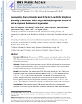 Cover page: Cannulating the contraindicated: effect of low birth weight on mortality in neonates with congenital diaphragmatic hernia on extracorporeal membrane oxygenation