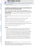 Cover page: A preliminary investigation into cortical structural alterations in adolescents with nonsuicidal self-injury.