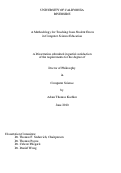 Cover page: A Methodology for Teaching from Student Errors in Computer Science Education