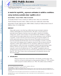 Cover page: A model for rapid PM2.5 exposure estimates in wildfire conditions using routinely available data: rapidfire v0.1.3.