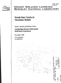 Cover page: Steady-state cracks in viscoelastic lattice models I.