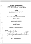 Cover page: The University of California School of Medicine: A Descriptive and Analytic Study of the African American Graduates from 1970 thru 1980 Compared with African American Graduates from a Public, a Private, and an Historically - Black College of Medicine