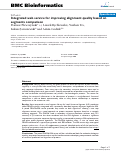 Cover page: Integrated web service for improving alignment quality based on segments comparison