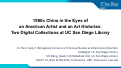 Cover page of 1980s China in the Eyes of&nbsp;an American Artist and an Art Historian:&nbsp;Two Digital Collections at UC San Diego Library
