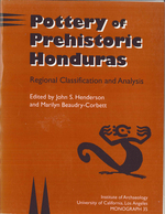 Cover page: Pottery of Prehistoric Honduras: Regional Classification and Analysis